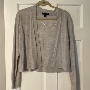 BANANA REPUBLIC lightweight grey cardigan